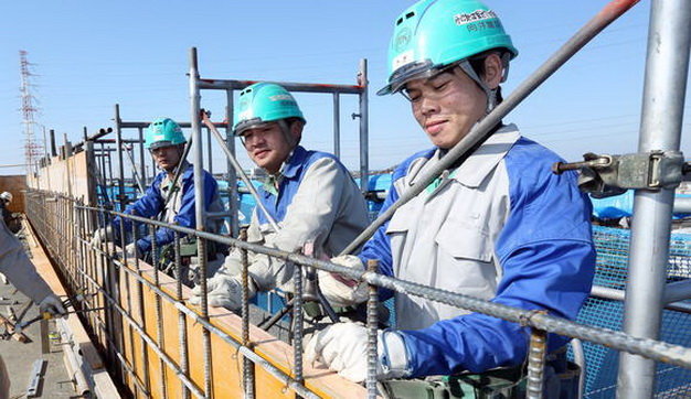 XKLĐ Nhật Bản: Thuận và bất lợi trong ngành xây dựng