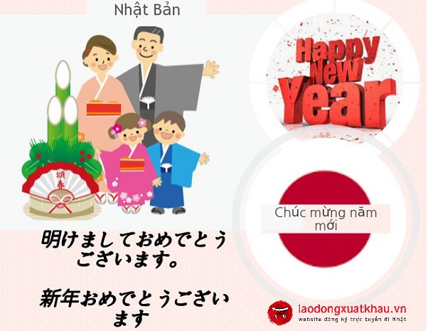 Những lời chúc mừng năm mới bằng tiếng Nhật hay và ý nghĩa nhất