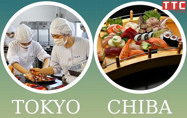 So sánh công việc chế biến thực phẩm tại Tokyo và Chiba