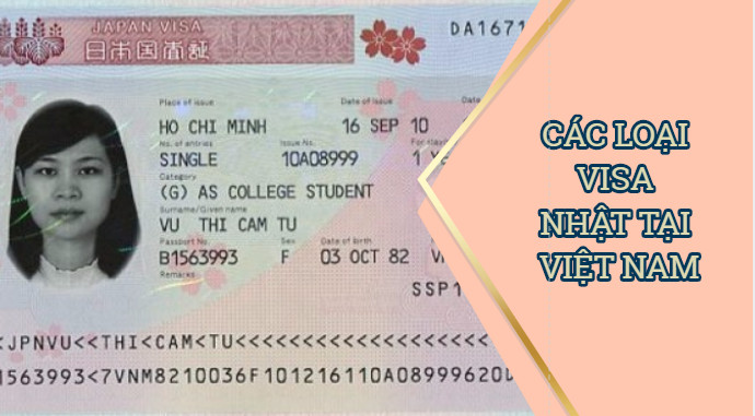 Các loại visa đi Nhật tại Việt Nam - Những thông tin không thể bỏ qua