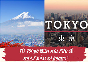 Từ Tokyo đến núi Phú Sĩ Nhật Bản xa không? 10 Điểm phải đến khi tới núi Phú Sĩ
