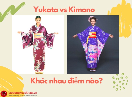 Yukata là gì? Yukata và Kimono khác nhau ở điểm nào?