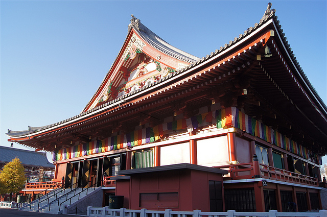 Chùa Sensoji- Nét đẹp văn hóa của sự giao thoa trong kiến trúc của Nhật Bản