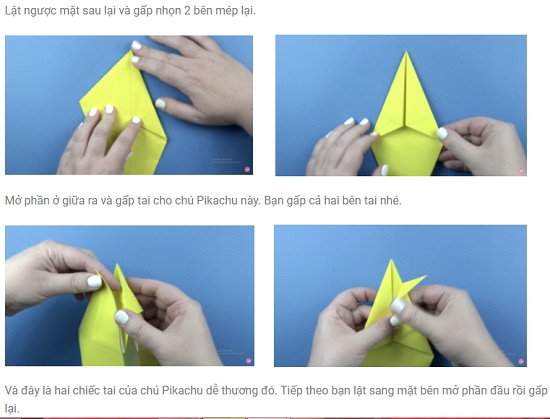nghệ thuật gấp giấy origami