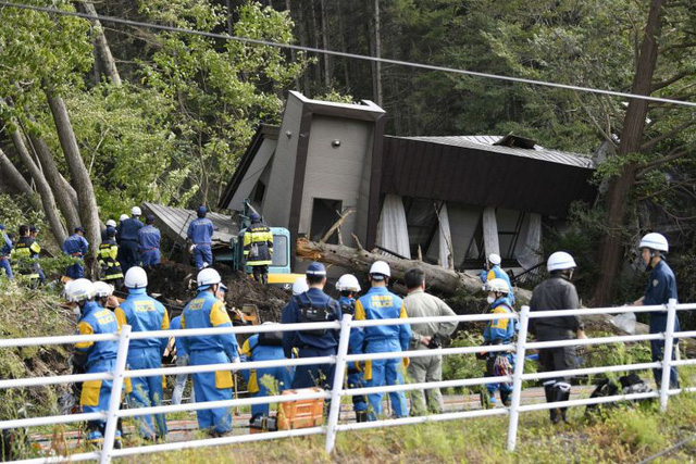 Hàng trăm người thương vong trong vụ động đất sáng 6/9 tại Hokkaido