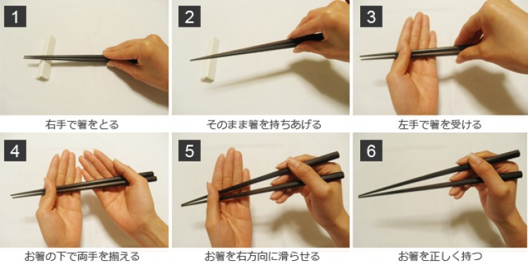 12 quy tắc dùng đũa Nhật bạn đã biết chưa?