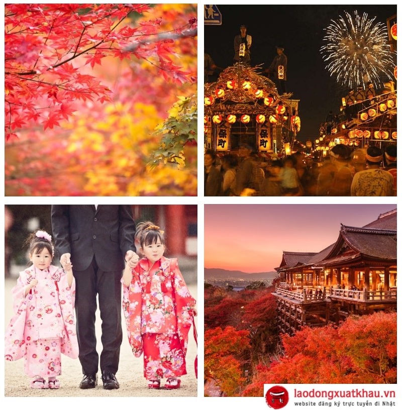 5 lễ hội tháng 11 tại Nhật Bản nhất định bạn phải đến 1 lần trong đời
