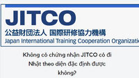 Không có giấy chứng nhận JITCO có thể tham gia chương trình đặc định không?